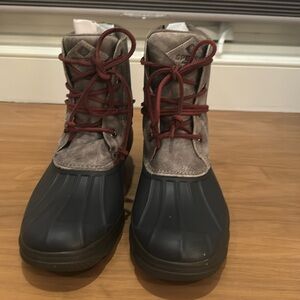 NEW Sperry Women’s Rain Boots – Powder Grey – Size 11 (NIB)